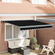 vidaXL Awning fabric Black