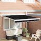 vidaXL Awning fabric Black