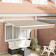 vidaXL Awning fabric Beige