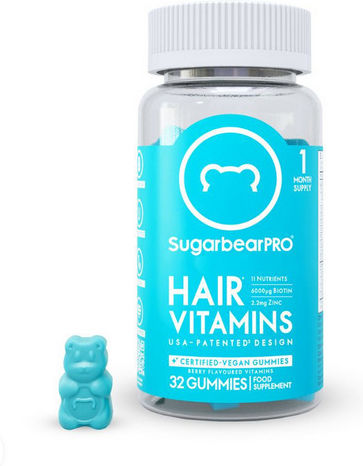 Sugar Bear Hair Vitamins Ειδικό Συμπλήρωμα Διατροφής 32 ζελεδάκια