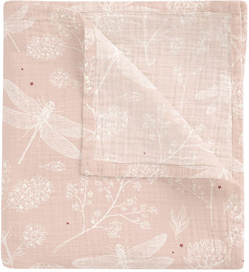 Bimbidreams Dafne Σελτεδάκι από Μουσελίνα Πολύχρωμο 120x120εκ.