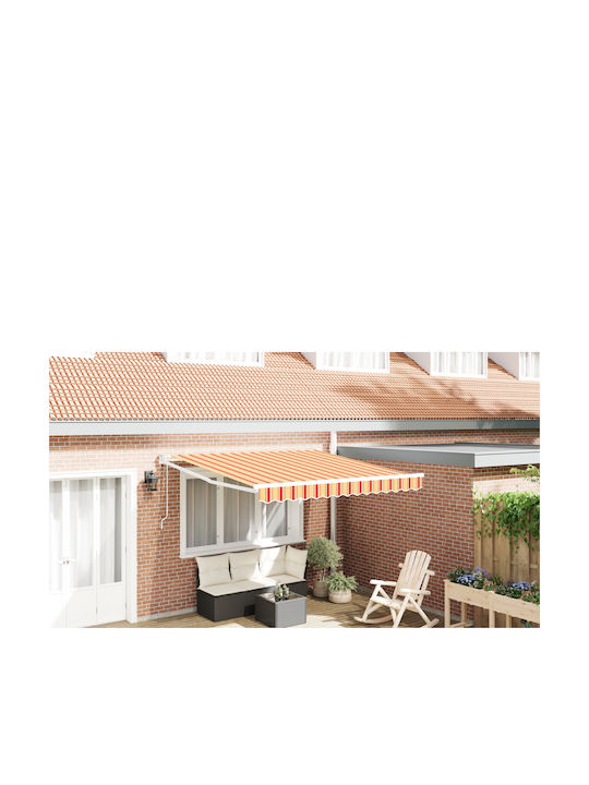 vidaXL Cort Terasă Galben x2.5m