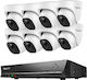 Reolink Surveillance System Cameras IP with Hard Disk