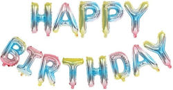 Set de Baloane Foliă Flippy Happy Birthday 40 Cm Multicolore