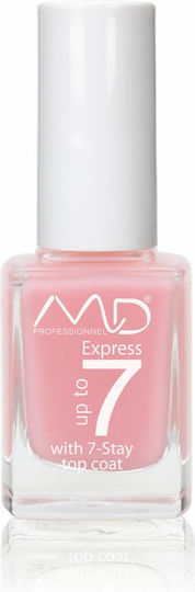 MD Professionnel Up To 7 Express Glossy Nagellacke Lang anhaltende Politur Rosa 908 12ml