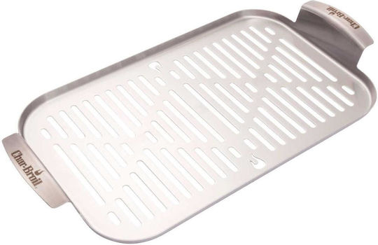 Char-Broil Placă de copt cu Suprafață din Inox Cositorit 42.5x22x2cm