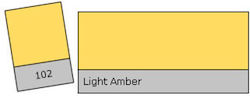 Lee Filter Roll 102 Light Amber