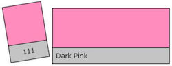 Lee Filter Roll 111 Dark Pink