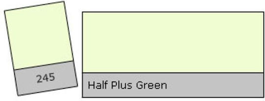 Rolă filtru Lee 245 H Plus Green