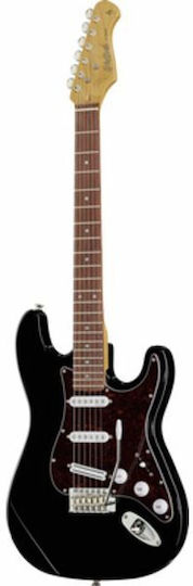 Harley Benton Ηλεκτρική Κιθάρα ST Style με HSS Διάταξη Μαγνητών High Gloss Black
