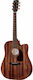 Harley Benton Semi-acustic Chitară Benton Chitare acustice cu decupaj Satin natural