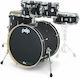 DW Drums Pdp Cm5 Standard Satin Black Drum Set