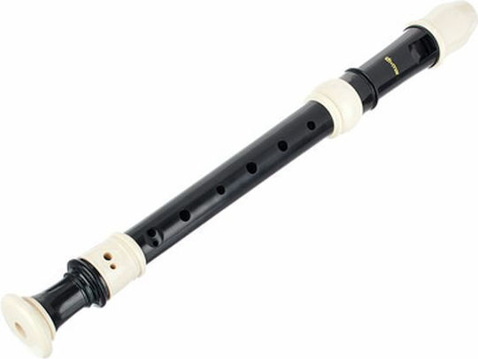 Thomann Soprano Plastic Recorder Baroque Black