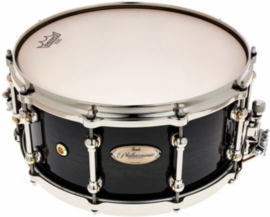 Pearl Ταμπούρο Ξύλινο 14" x 6.5" Μαύρο