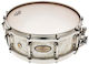Pearl Tambur Lemn 14" x 5" Alb