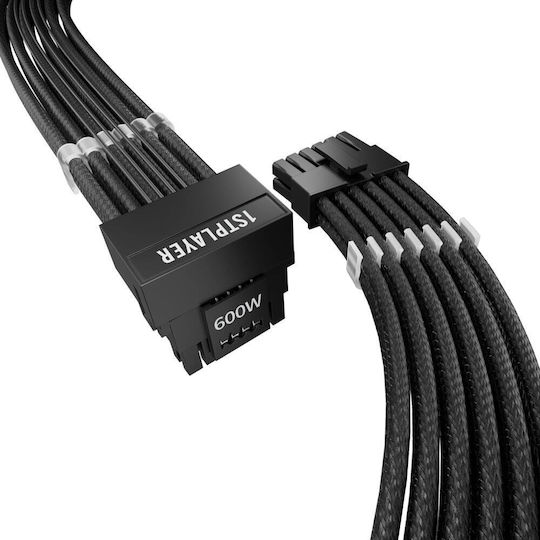 Power Cable 1stplayer Fm2-b-bk 1x 12vhpwr Male To 1x 12vhpwr Male 70 Cm