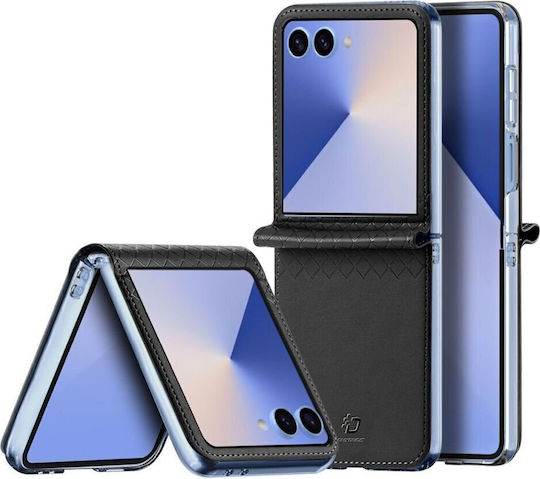 Dux Ducis Back Cover Leather Black (SAMSUNG Z Flip7 5G)