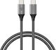 Orico Cdx-100cc-bk-bp Cable Usb C M To Usb C M 1m Black