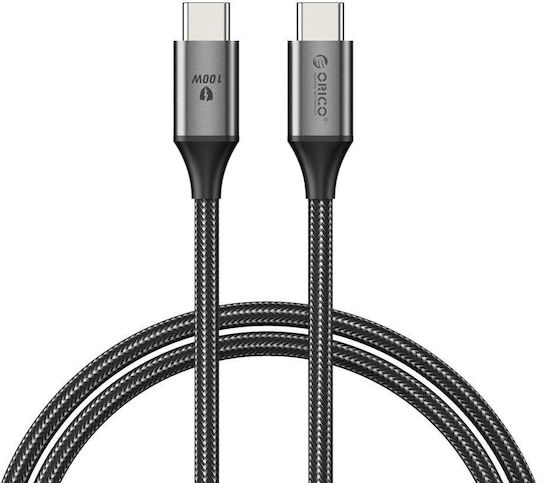 Orico Cdx-100cc-bk-bp Cable Usb C M To Usb C M 1m Black