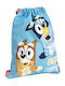 Backpack Strings Bluey Blue 27 X 33 Cm