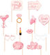 Photo Booth Props Bride To Be 12τμχ