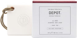 Depot 600 Body Solutions No 602 Botanical Complex Cleansing Dark Tea Scented Soap Bar Aromatic Notes 100 G