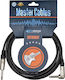Prostage Kabel 6,3mm Stecker - 6,3mm Stecker 5m Schwarz (TMG-05)