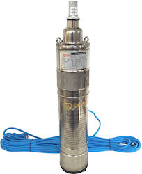 Pompa submersibilă Ddt Qgd120 completă din oțel inoxidabil, șuruburi din oțel inoxidabil, filtru de protecție, cablu de 20 m, 120 m, 3 m³/h Pompa submersibilă Ddt Qgd120 completă din oțel inoxidabil, șuruburi din oțel inoxidabil, filtru de protecție, cablu de 20 m, 120 m, 3 m³/h