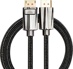 Vcom Cg655 кабел DisplayPort M към DisplayPort M 8K@60Hz 2m черен Vcom Cg655 кабел DisplayPort M към DisplayPort M 8K@60Hz 2m черен