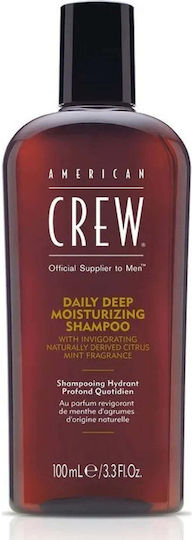 Șampon vegan hidratant zilnic pentru păr American Crew, hrănitor, 100 ml