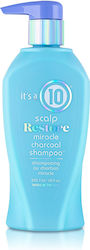 It's A 10 Scalp Restore Miracle Charcoal Hair Shampoo Remove Excess Oil Product Residual Build-up 295.7 Ml