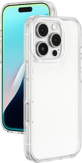 Husă Minimală Amazingthing pentru iPhone 16 Pro, Husă din Silicon Transparentă