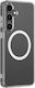 Amazingthing Minimal Mag Case Magnetic Ring Samsung Galaxy S25+ Transparent