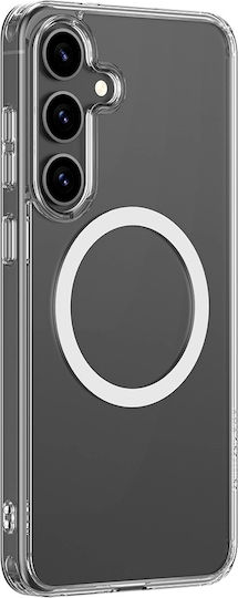Amazingthing Minimal Mag Case Magnetic Ring Samsung Galaxy S25+ Transparent