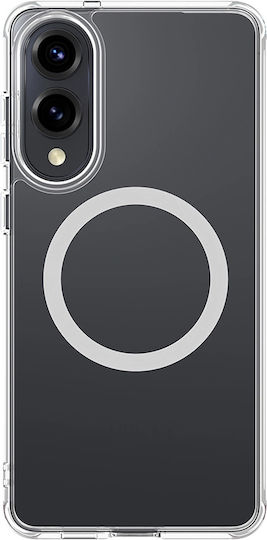 Amazingthing Minimal Mag Case Magnetic Ring Samsung Galaxy S25 Edge Transparent