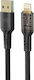 Tellur Transparent Series Tll155701 Lightning Cable Usb A Male to Male 1m Black