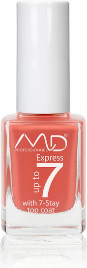 MD Professionnel Glossy Βερνίκι Νυχιών Μακράς Διαρκείας Πορτοκαλί 915 12ml