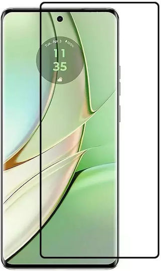 Techwave 5D 0.3mm Full Glue Full Face Tempered Glass Μαύρο (Motorola Edge 40)