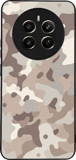 Sonique Camouflage Army Serie Hülle Realme 12 Plus 5G Beige