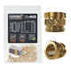 Set 50 Messing-Einsätze M5x5,8mm Gewindeeinsätze Kunststoffteile 3D-Drucker