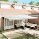 vidaXL Awning fabric Green 3.5x6m