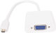 Adaptor Vcom Mini HDMI M la VGA F 0.15m Alb