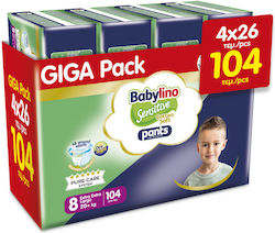 Babylino Sensitive Cotton Soft Nr. 8 für 20+kgkg 104cm