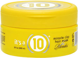 It's A 10 Miracle Tratament Pentru Păr Mască Cu Argilă Protecție și Stabilitate 240 Ml It's A 10 Miracle Tratament Pentru Păr Mască Cu Argilă Protecție și Stabilitate 240 Ml