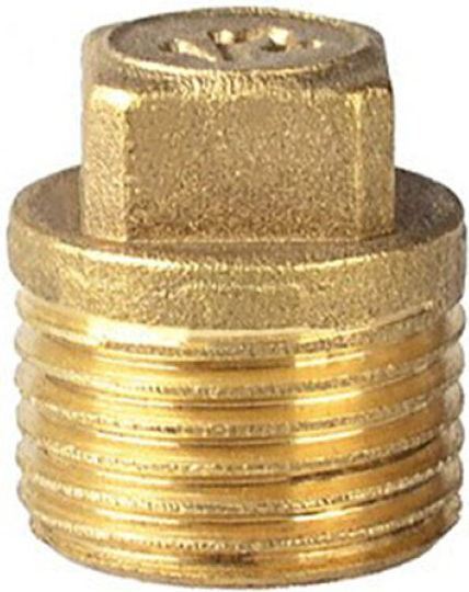 Dop masculin cu cap pătrat 1/2" din alamă