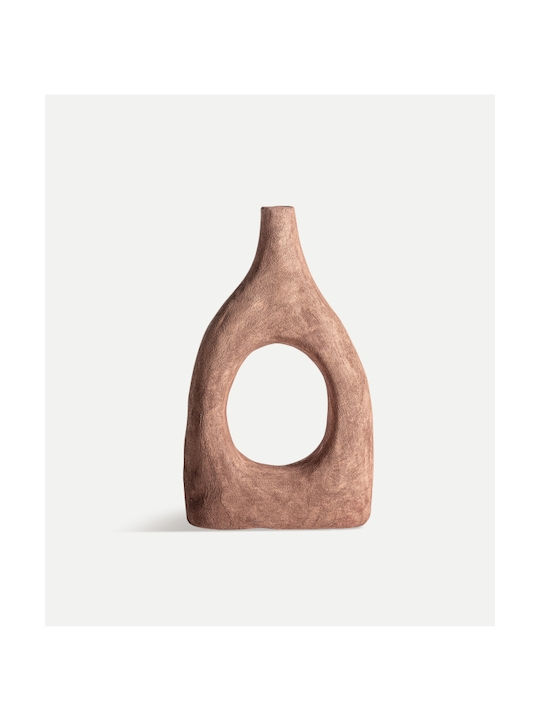 Kodu Decorative Vase Brown 27x11x47cm