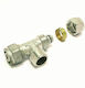 Racord T cu filet exterior Φ.16x2x1/2''