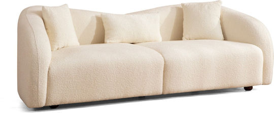 Venedik Dreisitzer Sofa Creme 236x91x76cm