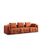 Amaris Dreisitzer Sofa Orange 290x100x65cm