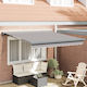 vidaXL Awning fabric Gray